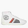 LEE COOPER WHITE MENS LACE UP SNEAKERS