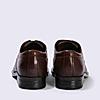 LEE COOPER BROWN MENS LEATHER DERBY SHOES