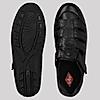 LEE COOPER BLACK MENS LEATHER FISHERMAN SANDALS