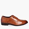 LEE COOPER TAN MENS LEATHER DERBY SHOES