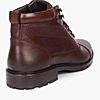 LEE COOPER BROWN MENS LEATHER BOOTS