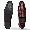 LEE COOPER CHERRY MENS LEATHER FORMAL SLIP-ONS