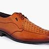 LEE COOPER TAN MENS LEATHER DERBY SHOES