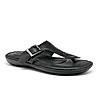 FLORSHEIM BLACK MEN OPEN FLIP FLOPS