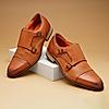 RUOSH TAN MEN MONK-STRAP SHOES