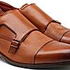 RUOSH TAN MEN MONK-STRAP SHOES