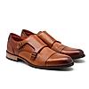 RUOSH TAN MEN MONK-STRAP SHOES