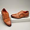 RUOSH TAN MEN MONK-STRAP SHOES