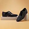 RUOSH BLACK MEN DERBY SHOES