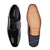 RUOSH BLACK MEN DERBY SHOES