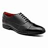 RUOSH BLACK MEN OXFORD SHOES