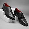 RUOSH BLACK MEN OXFORD SHOES