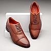 RUOSH LIGHT BROWN MEN OXFORD SHOESS