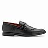 RUOSH BLACK MEN FORMAL SLIP-ON SHOES