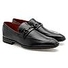 RUOSH BLACK MEN FORMAL SLIP-ON SHOES