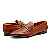 RUOSH LIGHT BROWN MEN CASUAL SLIP-ON SHOES