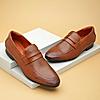 RUOSH LIGHT BROWN MEN CASUAL SLIP-ON SHOES