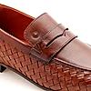 RUOSH LIGHT BROWN MEN CASUAL SLIP-ON SHOES