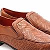 RUOSH BROWN MEN CASUAL SLIP-ON SHOES