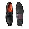 RUOSH BLACK MEN CASUAL SLIP-ON SHOES