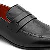 RUOSH BLACK MEN CASUAL SLIP-ON SHOES