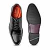 RUOSH BLACK MEN OXFORD SHOES