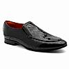 RUOSH BLACK MEN CASUAL SLIP-ON SHOES