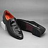 RUOSH BLACK MEN CASUAL SLIP-ON SHOES