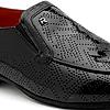 RUOSH BLACK MEN CASUAL SLIP-ON SHOES