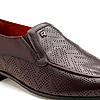 RUOSH BURGUNDY MEN CASUAL SLIP-ON SHOES