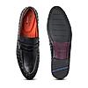 RUOSH BLACK MEN CASUAL SLIP-ON SHOES