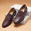 FLORSHEIM BURGUNDY MEN FORMAL FORMAL SLIP ON SHOES