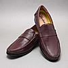 FLORSHEIM BURGUNDY MEN FORMAL FORMAL SLIP ON SHOES