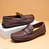 FLORSHEIM BURGUNDY MEN DRIVERS CASUAL SLIP ON SHOES