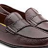 FLORSHEIM BURGUNDY MEN DRIVERS CASUAL SLIP ON SHOES