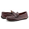 FLORSHEIM BURGUNDY MEN DRIVERS CASUAL SLIP ON SHOES