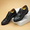 FLORSHEIM BLACK MEN ULTRA COMFORT DERBY SHOES