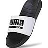 PUMA MEN WHITE POPCAT PACIFY SLIDERS