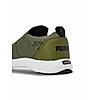 PUMA MEN OLIVE SOFTRIDE HELLAS SLIP ON SNEAKERS