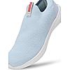 PUMA WOMEN LIGHT BLUE SOFTRIDE CLEAN V2 WNS SLIP ON SNEAKERS