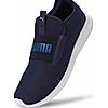 PUMA MEN NAVY FLAMECREST SLIP ON SNEAKERS