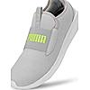 PUMA MEN GREY FLAMECREST SLIP ON SNEAKERS