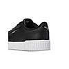 PUMA WOMEN BLACK CARINA 2.0 LACE UP SNEAKERS