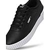 PUMA WOMEN BLACK CARINA 2.0 LACE UP SNEAKERS