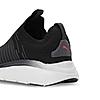 PUMA MEN DARK GREY SOFTRIDE PRO ECHO FOAM + SLIP ON SNEAKERS