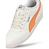 PUMA WOMEN OFF WHITE PROPELLA LACE UP SNEAKERS