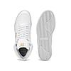 PUMA MEN WHITE SHUFFLE MID ONE8 BETTER V3 LACE UP SNEAKERS