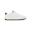 PUMA MEN WHITE COURT CLASSIC RES LACE UP SNEAKERS