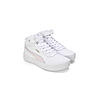 PUMA WOMEN WHITE CARINA 2.0 MID LACE UP SNEAKERS