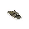 PUMA MEN OLIVE SOFTRIDE SEAVE SLIDERS